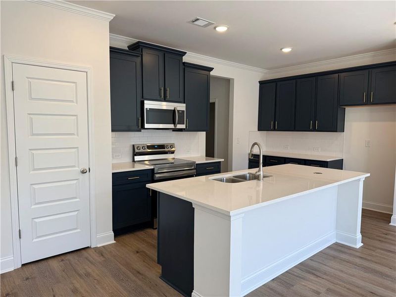 Furnished interior view inside a new home in Somerset at Riverbrook, Gainesville (Image 9).