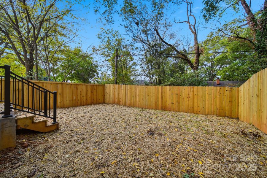 Exterior details and patio area of a home in , Charlotte (Image 29).