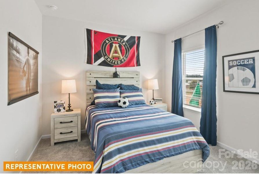 Furnished interior view inside a new home in Catawba Trace, Catawba (Image 13).