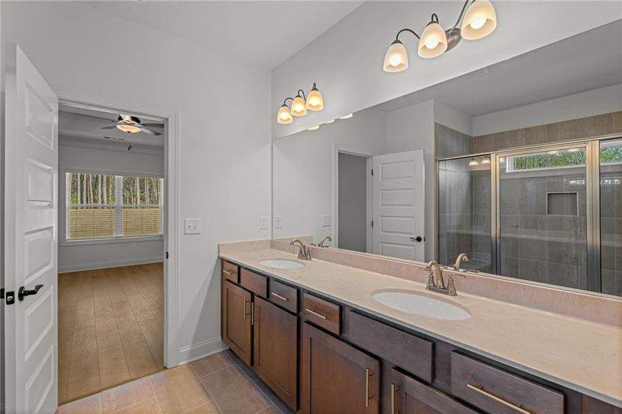 Furnished interior view inside a new home in Red Oak Ridge, Loganville (Image 9).