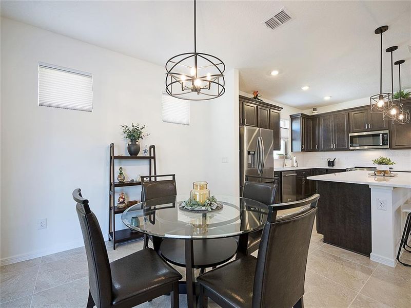Furnished interior view inside a new home in Del Webb Stone Creek, Ocala (Image 16).