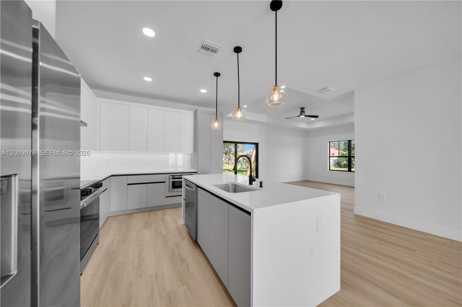 Furnished interior view inside a new home in , North Port (Image 11).