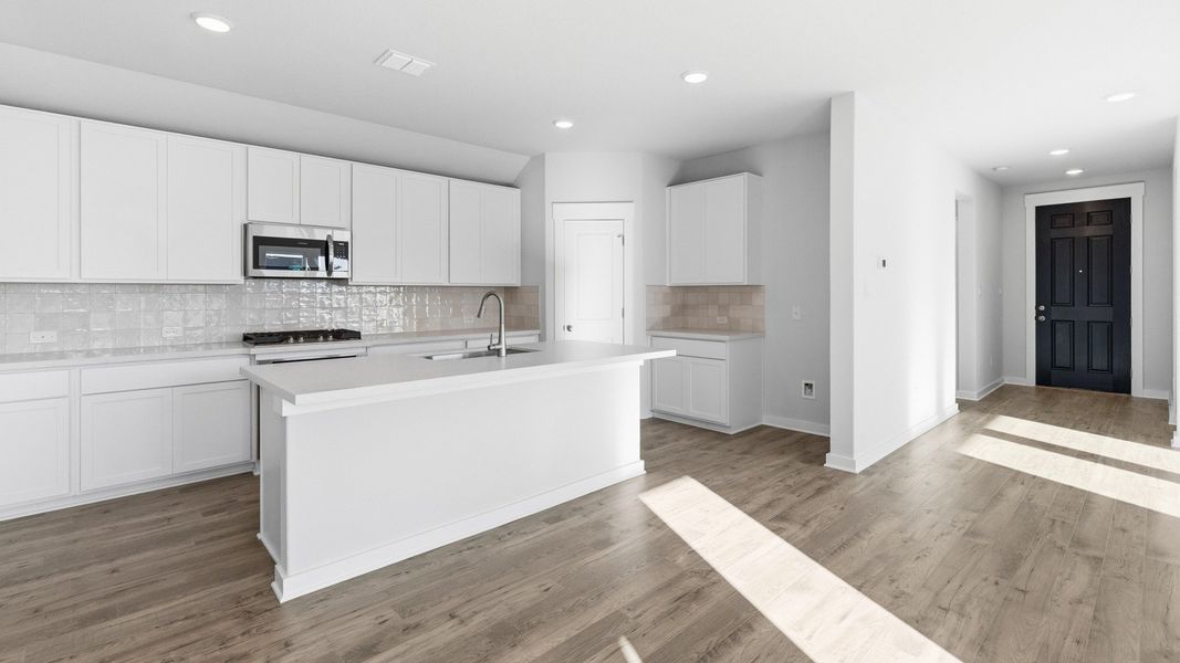 Furnished interior view inside a new home in Creeks Crossing, Elgin (Image 6).