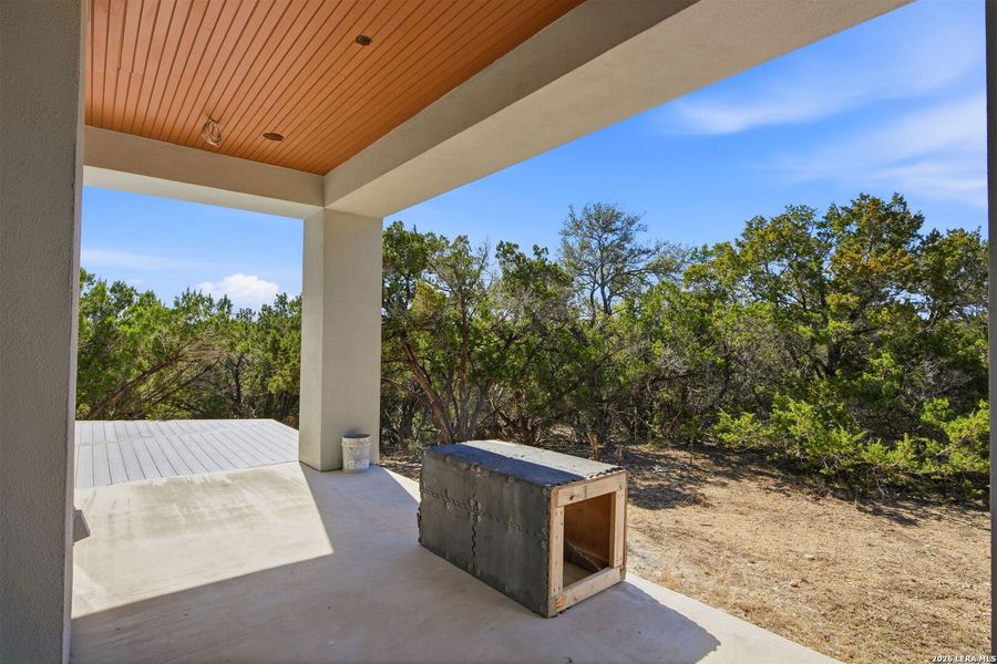 Exterior details and patio area of a home in , Canyon Lake (Image 4). Exterior details and patio area of a home in , Canyon Lake (Image 4).
