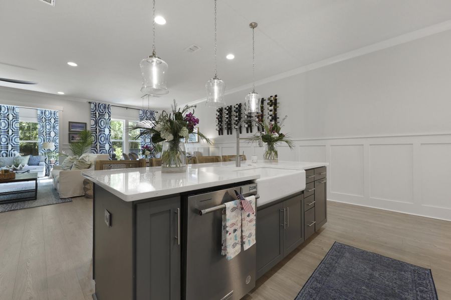 Furnished interior view inside a new home in , Mount Pleasant (Image 8).