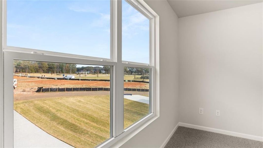 Spacious, unfurnished interior of a new home in Brookland Commons, Monroe (Image 24).