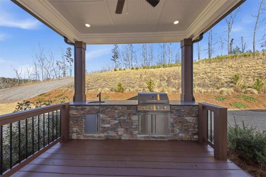 Exterior details and patio area of a home in , Ball Ground (Image 35). Exterior details and patio area of a home in , Ball Ground (Image 35).