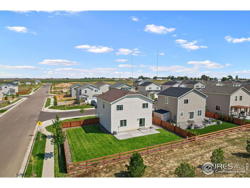 Front exterior of a new home in Hidden Creek, Frederick, CO, highlighting curb appeal (Image 21).