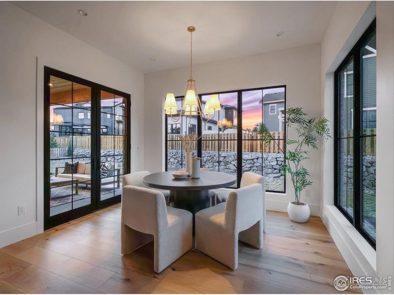 Furnished interior view inside a new home in , Louisville (Image 9).