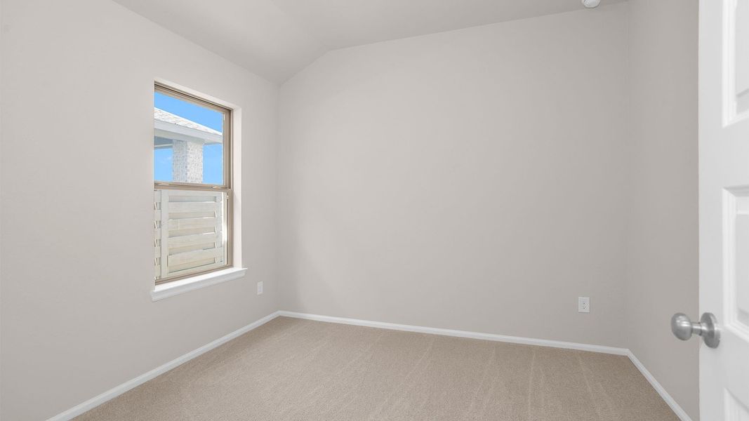Spacious, unfurnished interior of a new home in Austin Point, Richmond (Image 8).