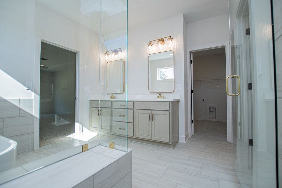 Furnished interior view inside a new home in The Reserve at Red Oaks, Carrollton (Image 10).