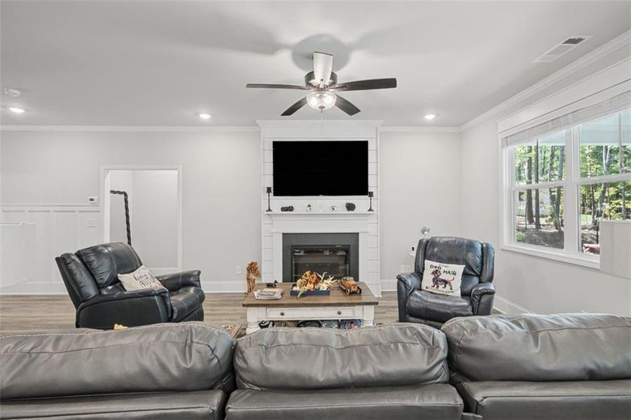 Furnished interior view inside a new home in , Douglasville (Image 9).
