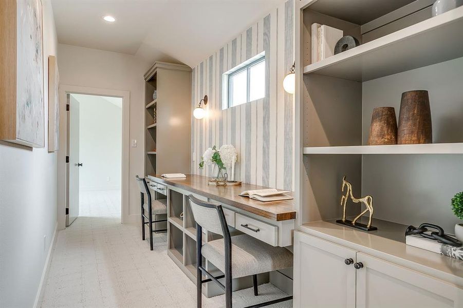 Furnished interior view inside a new home in , Aledo (Image 4). Furnished interior view inside a new home in , Aledo (Image 4).