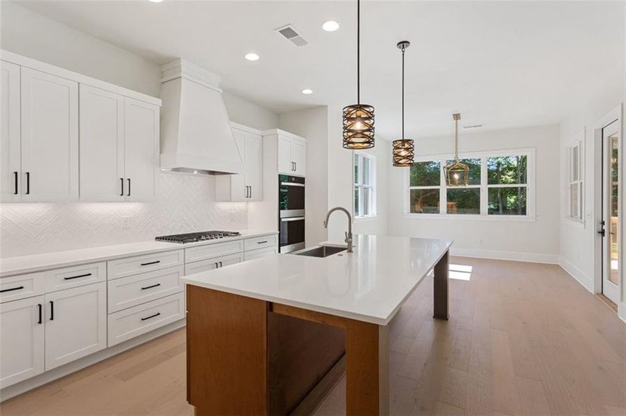 Furnished interior view inside a new home in , Smyrna (Image 15).