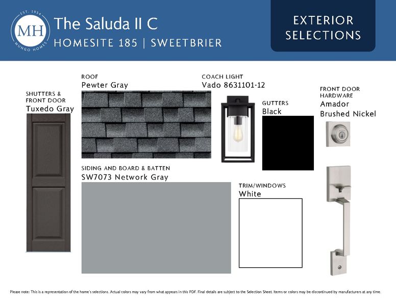 Sample of building materials used in homes in Sweetbrier, Durham (Image 11).