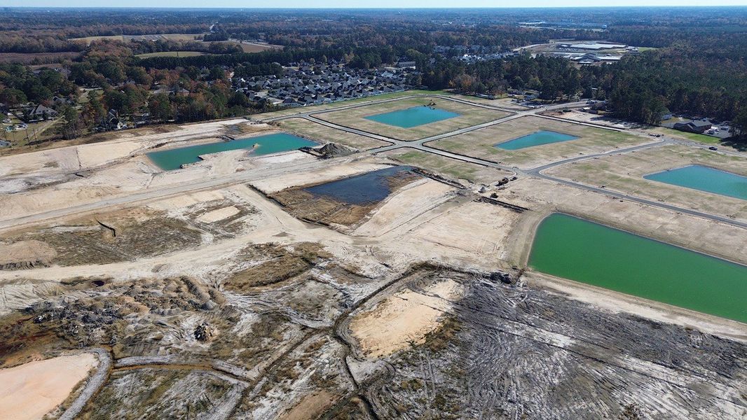 Site preparation for new homesites in Magnolia Farms, Florence (Image 12).