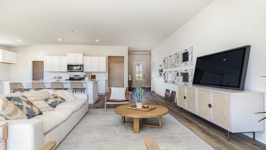Furnished interior view inside a new home in The Forest at Black Bear, Longs (Image 6).