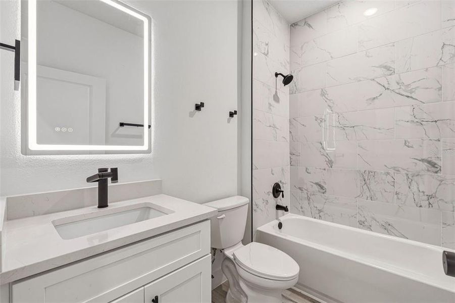 Furnished interior view inside a new home in , North Port (Image 8).