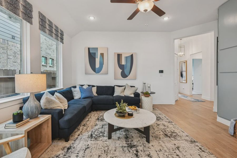 Representative furnished interior of a home built from the Marion by Chesmar Homes in Jubilee 50's, Hockley (Image 5).
