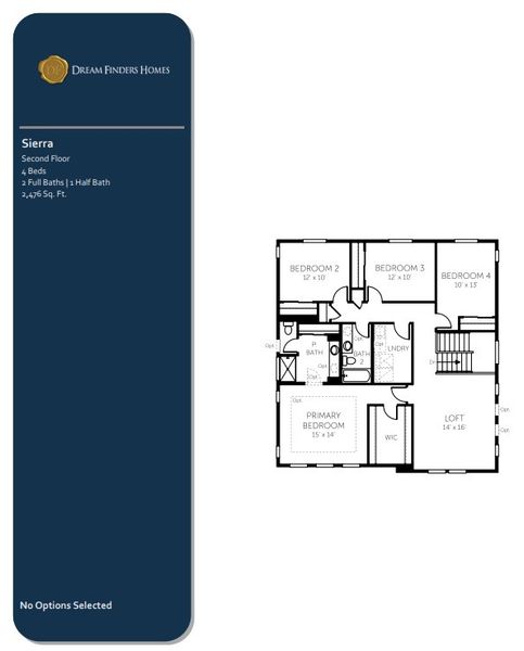 2D floor plan layout of this home in The Reserve at Looking Glass, Parker, CO (Image 4). 2D floor plan layout of this home in The Reserve at Looking Glass, Parker, CO (Image 4).