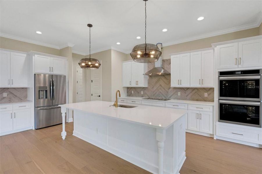 Furnished interior view inside a new home in , Lakeland (Image 12).