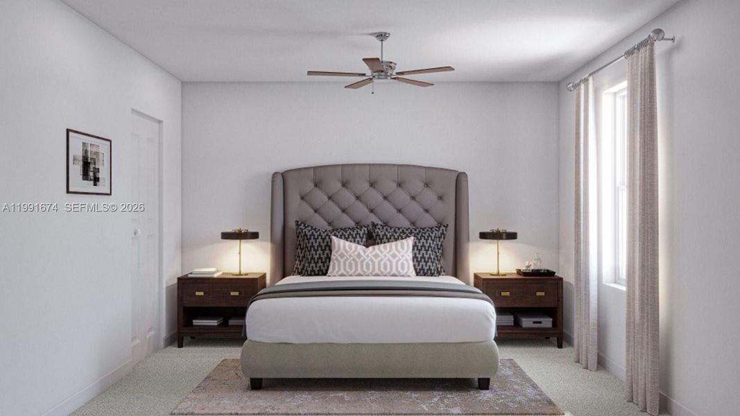 Furnished interior view inside a new home in Acacia Groves, Homestead (Image 3).