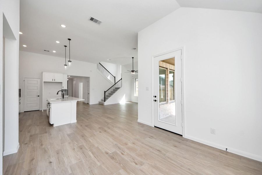 Spacious, unfurnished interior of a new home in 50' Traditional Homes at Elyson, Katy (Image 19). Spacious, unfurnished interior of a new home in 50' Traditional Homes at Elyson, Katy (Image 19).