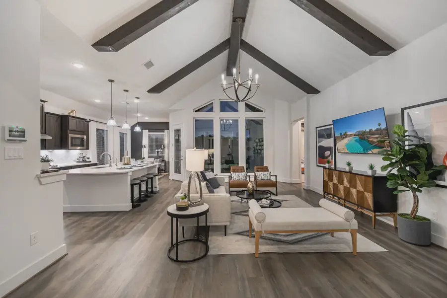 Representative furnished interior of a home built from the Brandon by Chesmar Homes in The Reserve at Potranco Oaks, Castroville (Image 20).