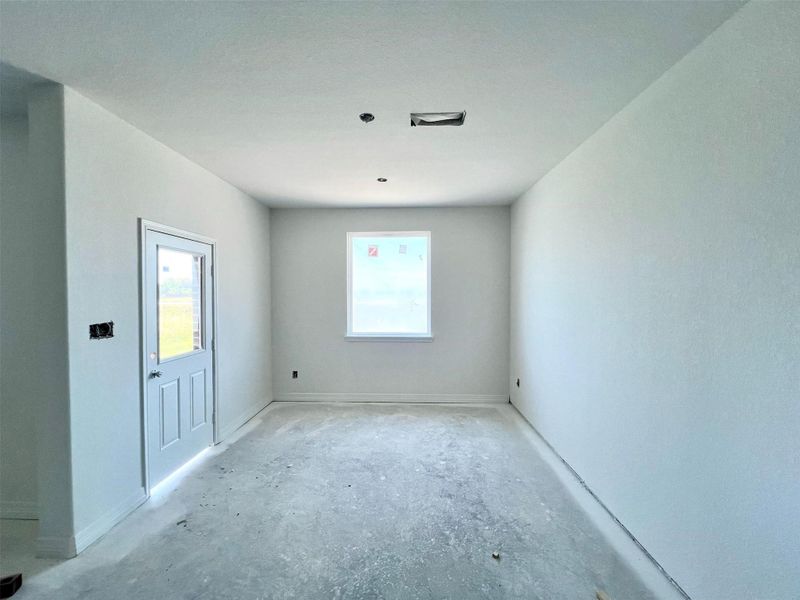 Actual progress of your home.