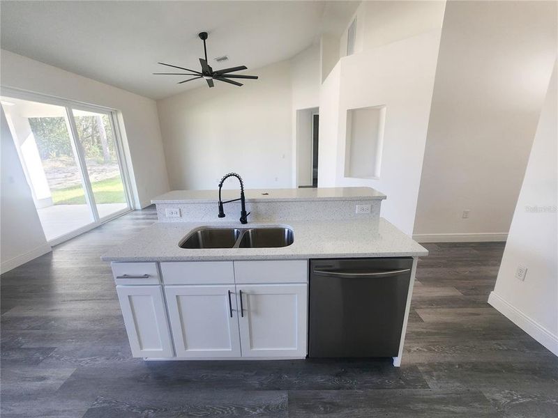 Furnished interior view inside a new home in , Dunnellon (Image 5).