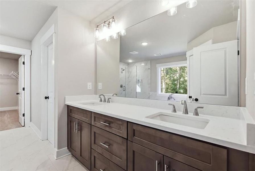 Furnished interior view inside a new home in , Statham (Image 16).