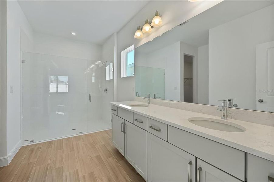 Furnished interior view inside a new home in Prairie Oaks, St. Cloud (Image 13).