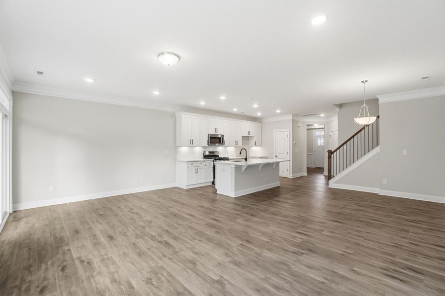Spacious, unfurnished interior of a new home in Harrisburg Village Townhomes, Harrisburg (Image 47).