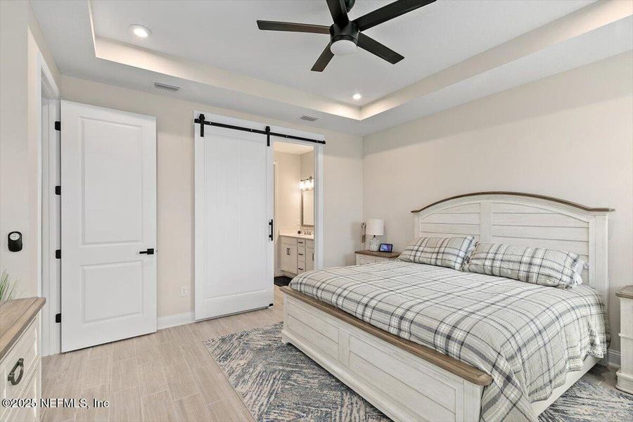 Furnished interior view inside a new home in RiverTown - WaterSong, St. Johns (Image 19).