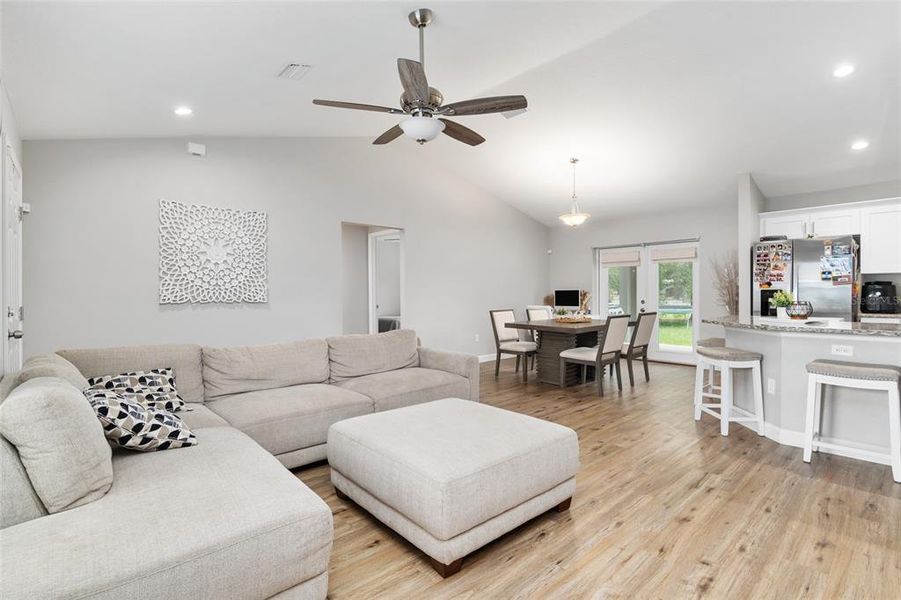 Furnished interior view inside a new home in , Ocala (Image 8). Furnished interior view inside a new home in , Ocala (Image 8).