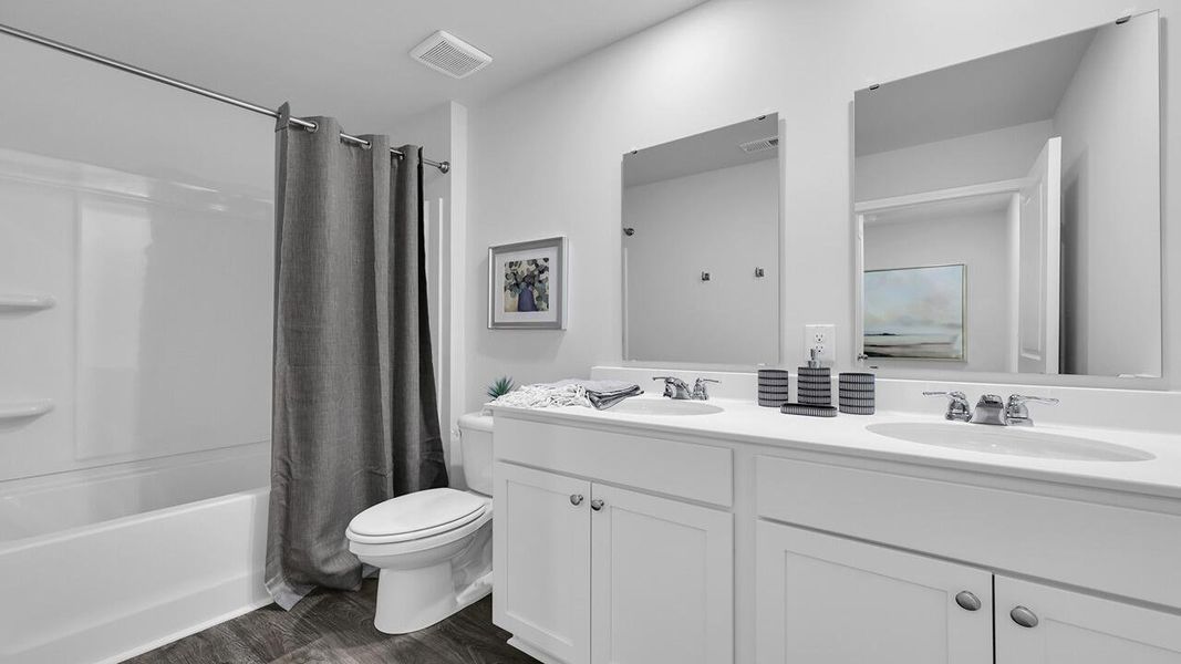 Furnished interior view inside a new home in The Ranch, Holly Hill (Image 33).