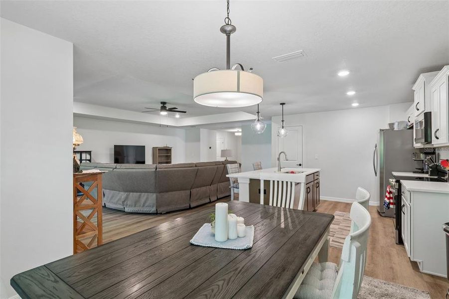 Furnished interior view inside a new home in , Weeki Wachee (Image 18).