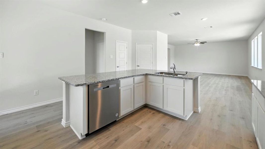 Furnished interior view inside a new home in Winchester Crossing, Princeton (Image 4).