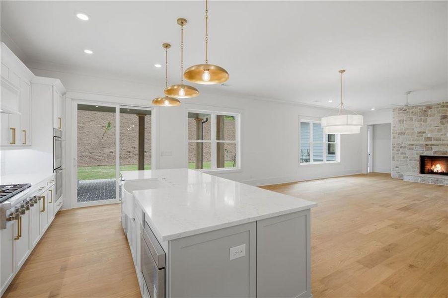 Furnished interior view inside a new home in , Cumming (Image 7). Furnished interior view inside a new home in , Cumming (Image 7).