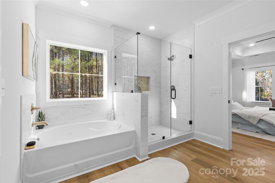 Furnished interior view inside a new home in , Midland (Image 31).