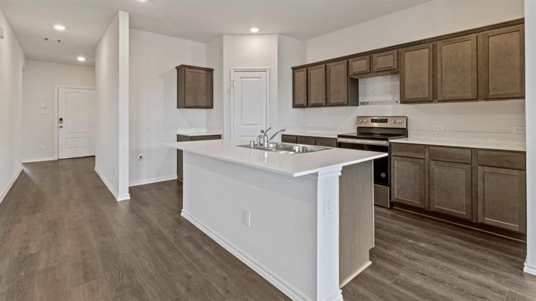 Furnished interior view inside a new home in Bluff Springs, Ferris (Image 4).