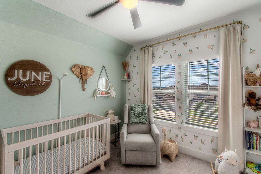 Furnished interior view inside a new home in Parmer Ranch, Georgetown (Image 28).
