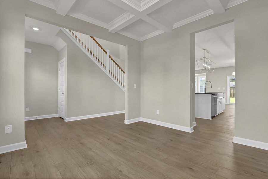 Spacious, unfurnished interior of a new home in East Wynd, Hampstead (Image 25). Spacious, unfurnished interior of a new home in East Wynd, Hampstead (Image 25).