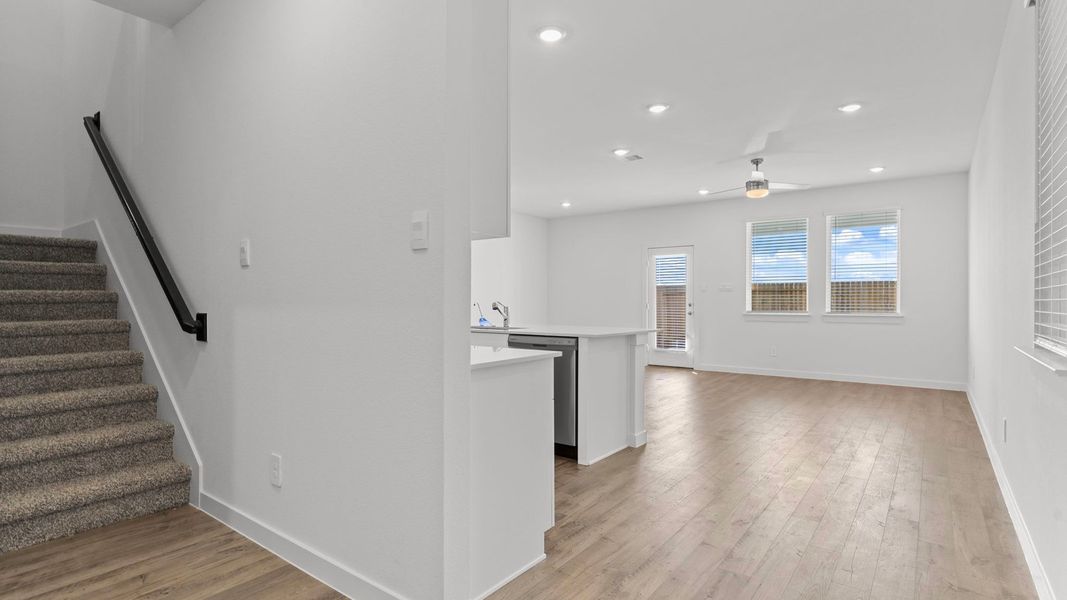 Spacious, unfurnished interior of a new home in Villarosa at Tamarron, Katy (Image 22).