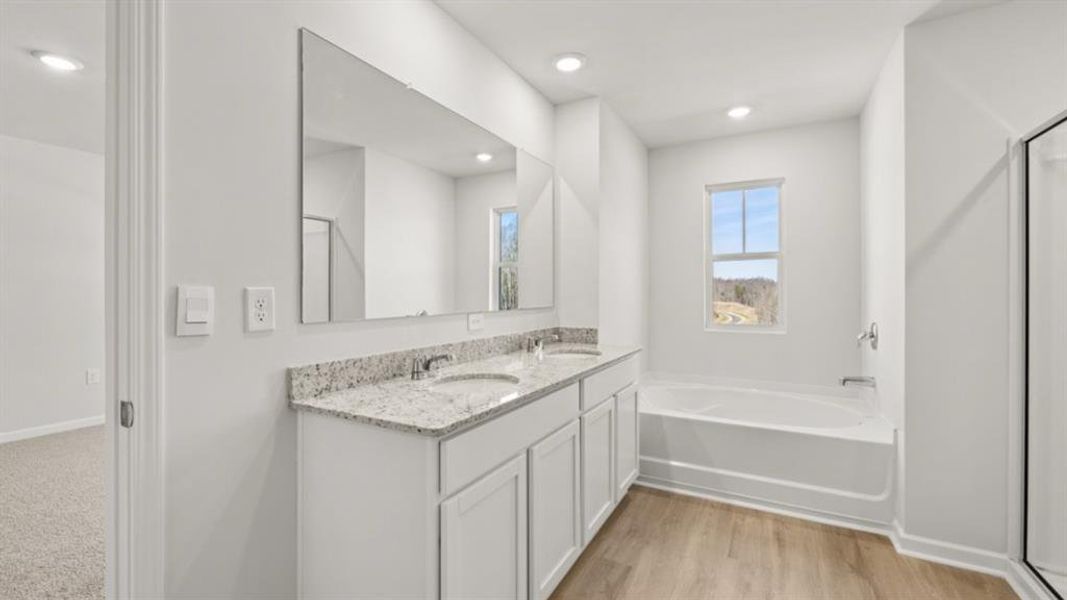 Furnished interior view inside a new home in Oconee Overlook, Gainesville (Image 7).