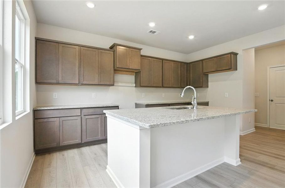 Furnished interior view inside a new home in Creekside Landing, Dallas (Image 7).