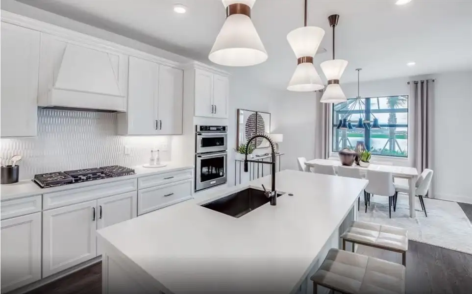Furnished interior view inside a new home in Linden Grove, Powder Springs (Image 11). Furnished interior view inside a new home in Linden Grove, Powder Springs (Image 11).