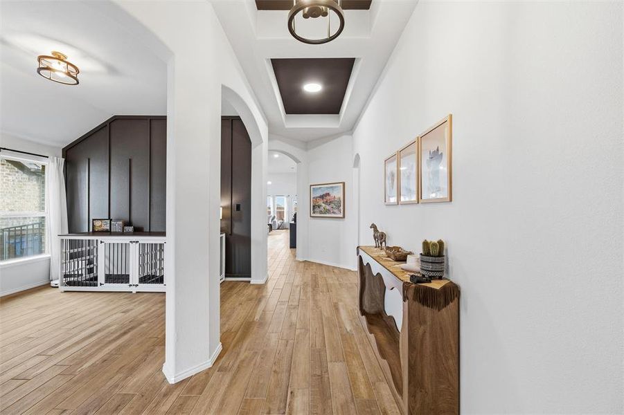 Furnished interior view inside a new home in Silo Mills - Select Series, Joshua (Image 5).