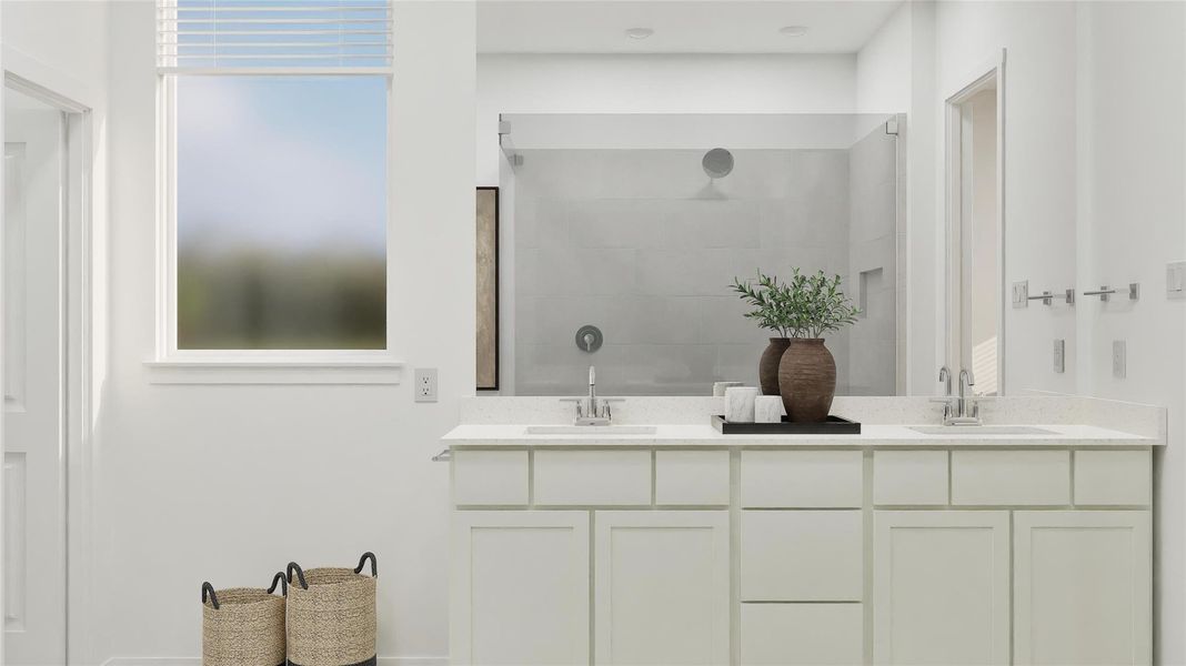 Furnished interior view inside a new home in The Grand Prairie, Hockley (Image 25).