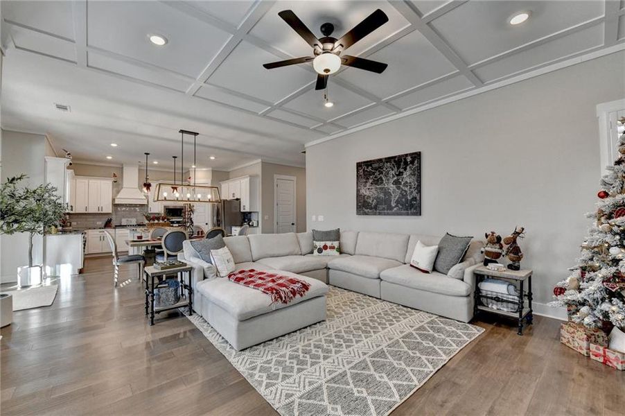 Furnished interior view inside a new home in , Ball Ground (Image 44).